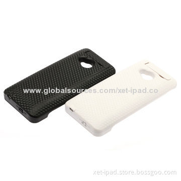External Backup Battery Cases for HTC M7, 3,800mAh Capacity, Various Colors Available